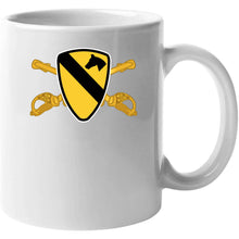 Load image into Gallery viewer, Army - 1st Cavalry Division - Ssi  W Br X 300 T Shirt
