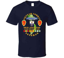 Load image into Gallery viewer, Army - Vietnam Combat Infantry Veteran w 3rd Bn 22nd Inf - 25th ID T Shirt
