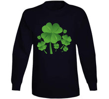 Load image into Gallery viewer, Classic - St. Patrick's Day - Four Leaf Clovers T Shirt
