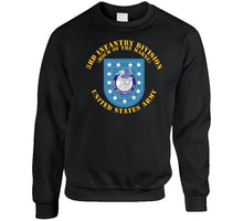 Load image into Gallery viewer, Army - 3rd Infantry Div Flash W Dui - Rock Of The Marne T Shirt
