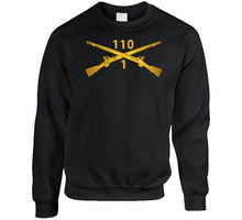 Load image into Gallery viewer, Army -  1st Battalion, 110th Infantry Regiment - Inf Branch Wo Txt X 300 T Shirt
