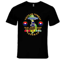 Load image into Gallery viewer, Army - Vietnam Combat Infantry Veteran W 3rd Bn 39th Inf - 9th Id Ssi T Shirt
