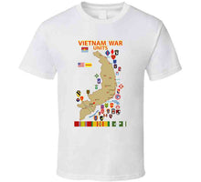 Load image into Gallery viewer, Map - Vietnam Units - 3 Wo Ds Long Sleeve T Shirt
