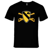 Load image into Gallery viewer, Army - 1st Cavalry Division - Ssi  W Br X 300 T Shirt
