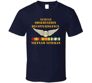 Army - Aerial Observation Recon Specialist - Vietnam Vet W Vn Svc T Shirt