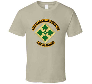 4th Infantry Division - Ivy Division T Shirt