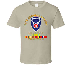 Army - 11th Airborne Division - Raid At Los BaÃ±os - Wwii W Pac Svc T Shirt