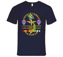 Load image into Gallery viewer, Army - Vietnam Combat Veteran - 174th Ahc W 14th Avn Bn T Shirt
