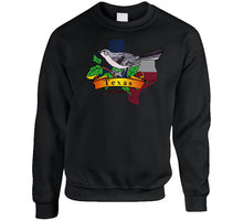 Load image into Gallery viewer, Texas Mockingbird W Texas Flag T Shirt
