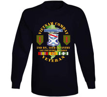 Load image into Gallery viewer, Army - Vietnam Combat Infantry Veteran W 2nd Bn 18th Inf 1st Inf Div Ssi T Shirt
