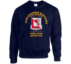 Army - 19th Engineer Battalion - Ft Knox Ky Classic T Shirt, Crewneck Sweatshirt, Hoodie, Long Sleeve, Mug