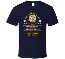 Load image into Gallery viewer, Usn - Iraq War Vet - Nmcb 23  Oif W Iraq Svc X 300 T Shirt
