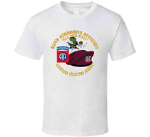 Load image into Gallery viewer, Army - 82nd Airborne Div - Beret - Mass Tac - Maroon  - 82nd Avn Regt T Shirt
