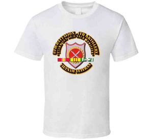 8th Battalion - 4th Artiller w SVC Ribbon T Shirt