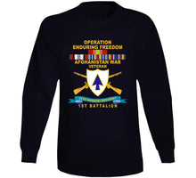 Load image into Gallery viewer, Army - 26th Infantry Regiment - Dui W Br - Ribbon - Top - 1st Bn W Afghan Svc  X 300 T Shirt
