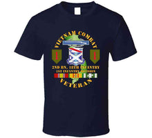 Load image into Gallery viewer, Army - Vietnam Combat Infantry Veteran W 2nd Bn 18th Inf 1st Inf Div Ssi T Shirt
