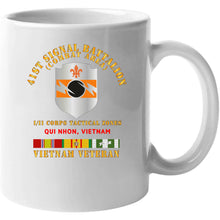 Load image into Gallery viewer, Army - 41st Signal Bn Combat Area Vn Vet W Svc Ribbon - Qui Nhonx 300 T Shirt
