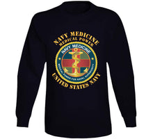 Load image into Gallery viewer, Navy Medicine - Medical Power For Naval Superiority X 300 T Shirt
