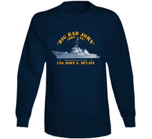 Load image into Gallery viewer, Navy - Destroyer - Uss John S Mccain - Big Bad John T Shirt
