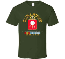 Load image into Gallery viewer, Army  - 1st Field Artillery Observation Battalion - Korean War W Kor Svc X 300 T Shirt
