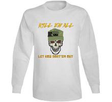 Load image into Gallery viewer, Army - Ranger Patrol Cap - Skull - Ranger Airborne Killem All - Let God Sortem Out X 300 T Shirt
