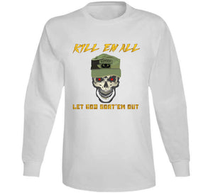 Army - Ranger Patrol Cap - Skull - Ranger Airborne Killem All - Let God Sortem Out X 300 T Shirt