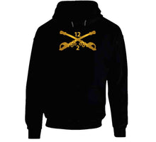 Load image into Gallery viewer, Army - 2nd Battalion - 12th Cavalry Branch Wo Txt Classic T Shirt, Crewneck Sweatshirt, Hoodie, Long Sleeve
