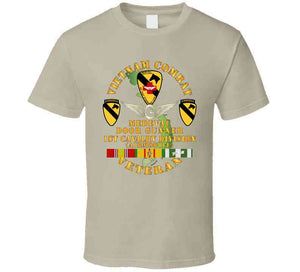 Army - Vietnam Combat Veteran - Medevac - Door Gunner W 1st Cav Div W Vn Svc T Shirt