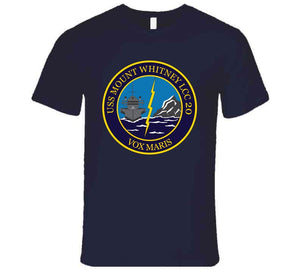 Navy - Uss Mount Whitney (lcc-20) Wo Txt X 300 T Shirt