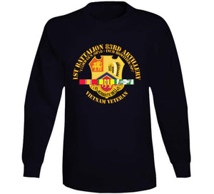 Army - 1st Bn 83rd Artillery - Vietnam Veteran W Svc T Shirt