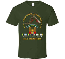 Load image into Gallery viewer, Armoured Vehicle Launcher Bridge (avlb)  - Launching - W  Koreatab - Cold War Vet X 300 T Shirt
