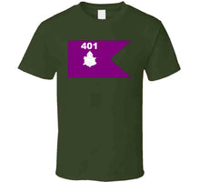 Load image into Gallery viewer, 401st Civil Affairs Battalion Guidon T Shirt
