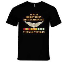 Load image into Gallery viewer, Army - Aerial Observation Recon Specialist - Vietnam Vet W Vn Svc T Shirt
