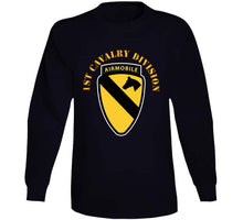 Load image into Gallery viewer, Army - 1st Cavalry Division SSI w Airmobile Tab T Shirt

