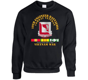 Army - 19th Engineer Battalion - W Vn Svc Classic T Shirt, Crewneck Sweatshirt, Hoodie, Long Sleeve, Mug