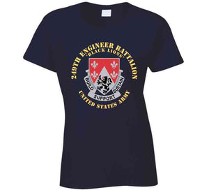 Army - Dui - 249th Engineer Battalion V1 Long Sleeve T Shirt