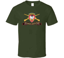Load image into Gallery viewer, Army - 555th Parachute Infantry Battalion - Ssi - Black - Red W Br - Ribbon X 300 T Shirt
