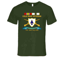 Load image into Gallery viewer, Army - 26th Infantry Regiment - Dui W Br - Ribbon - Top - 1st Bn W Cold Svc  X 300 T Shirt
