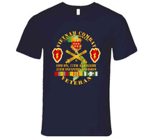 Load image into Gallery viewer, Army - Vietnam Combat Veteran W 6th Bn 77th Artillery Dui -25th Infantry Div T Shirt
