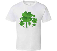 Load image into Gallery viewer, Classic - St. Patrick&#39;s Day - Four Leaf Clovers T Shirt
