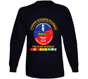 Army - Casper Aviation Platoon - Vietnam Veteran - W Txt T Shirt