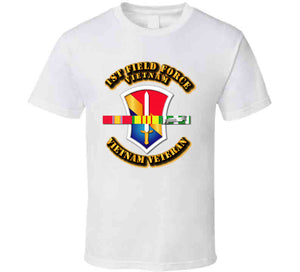 Army -  1st Field Force w SVC Ribbons T Shirt