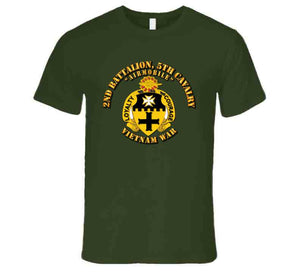 Army  - 2nd Battalion, 5th Cavalry W Txt T Shirt