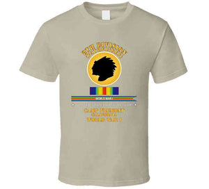 Army - 8th Infantry Division - Pathfinder  with WWI Service Ribbon and Streamer T Shirt, Hoodie and Premium