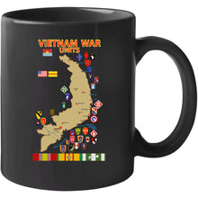 Load image into Gallery viewer, Map - Vietnam Units - 3 Wo Ds T Shirt
