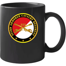 Load image into Gallery viewer, Army - 303rd Armored Cavalry Regiment - Red - White X 300 T Shirt

