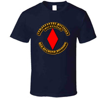 Load image into Gallery viewer, Army -  5th Infantry Division - Red Diamond Division T Shirt
