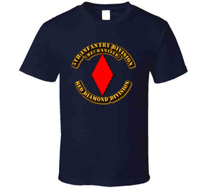 Army -  5th Infantry Division - Red Diamond Division T Shirt