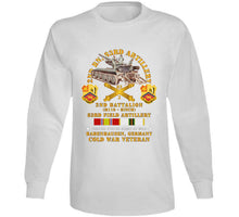 Load image into Gallery viewer, Army - 2nd Bn 83rd Artillery W M110 - Babenhausen Germany W Cold Svc T Shirt
