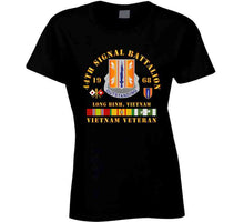 Load image into Gallery viewer, Army - 44th Signal Bn 1st Signal Bde W Vn Svc 1968 X 300dpi T Shirt
